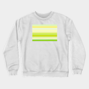 Green & Yellow Stripes Crewneck Sweatshirt